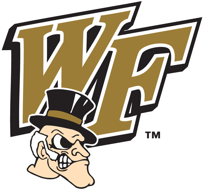 Wake Forest Demon Deacons 1993-2006 Secondary Logo diy iron on heat transfer